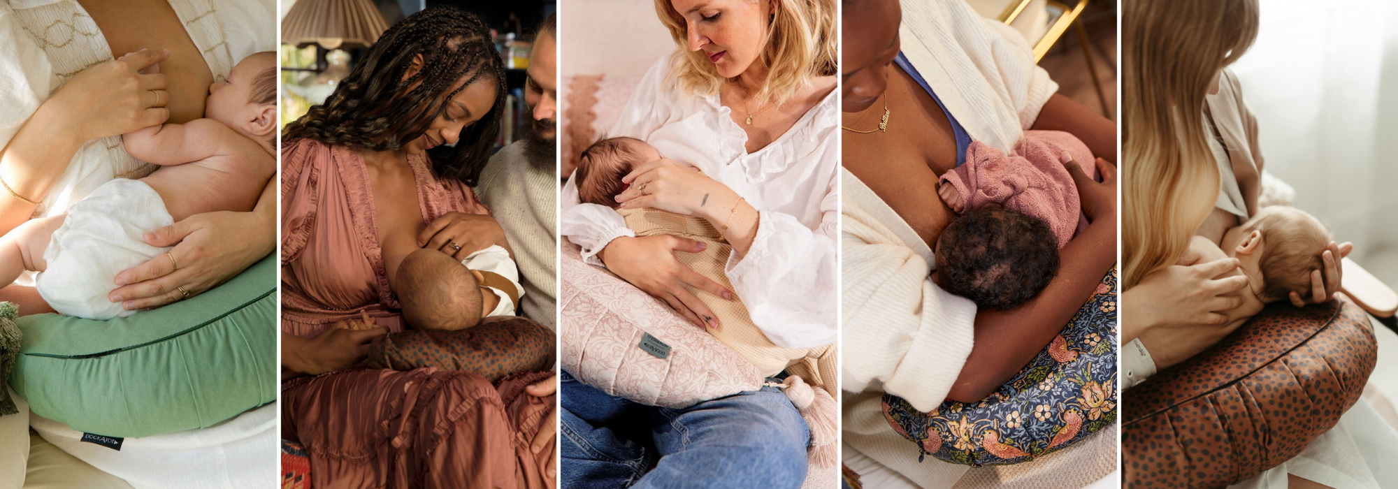 Five Common Breastfeeding Positions with La Maman Wedge