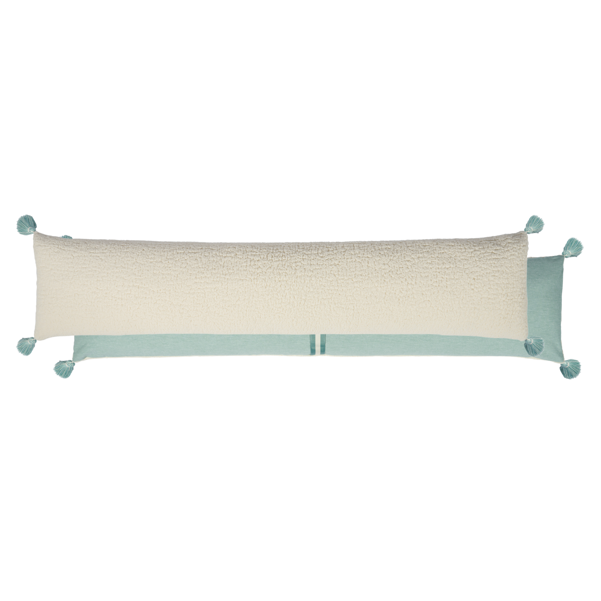 Cosset Body Pillow – Boucle / Marine Chambray