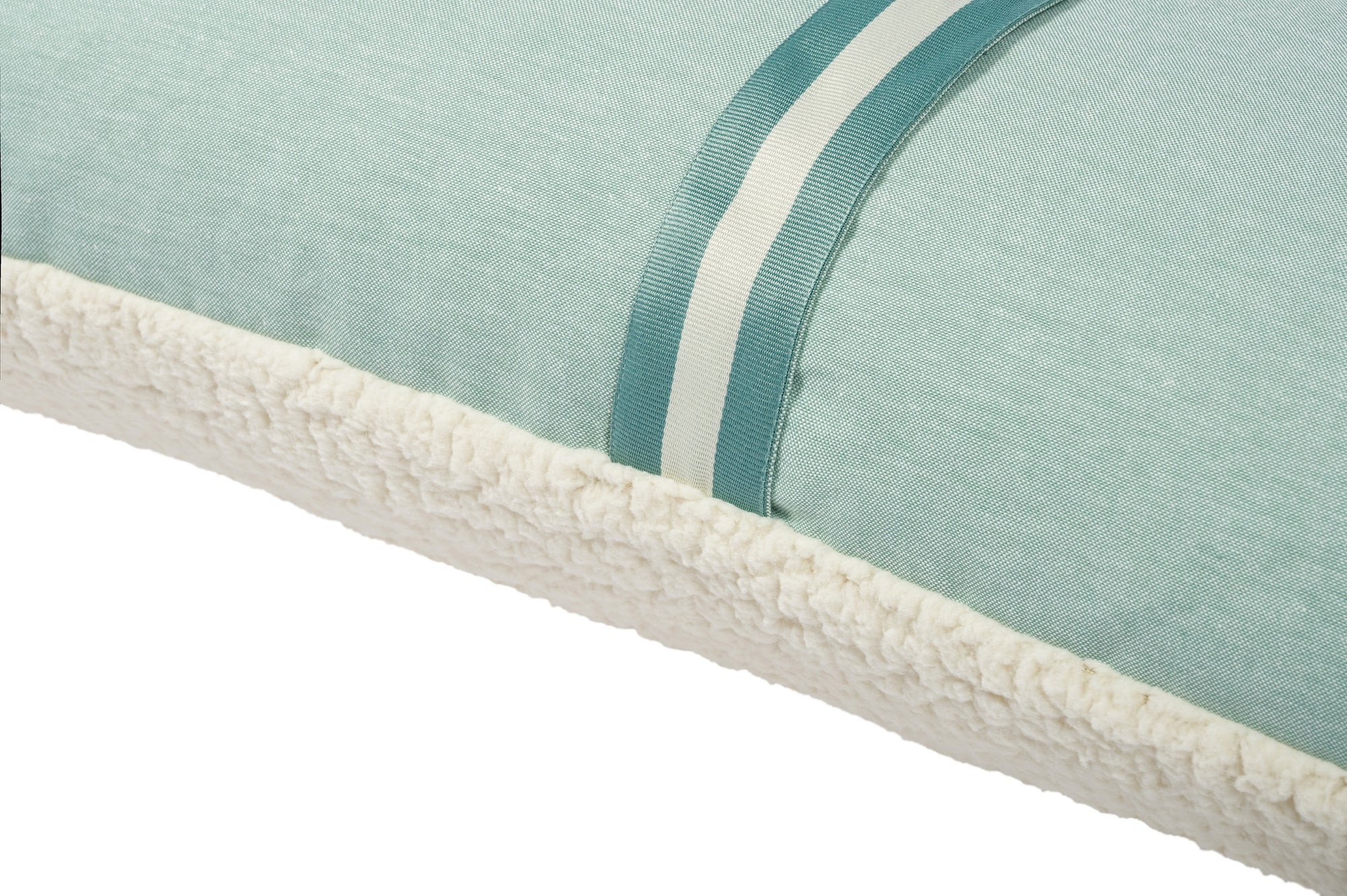 Cosset Body Pillow – Boucle / Marine Chambray