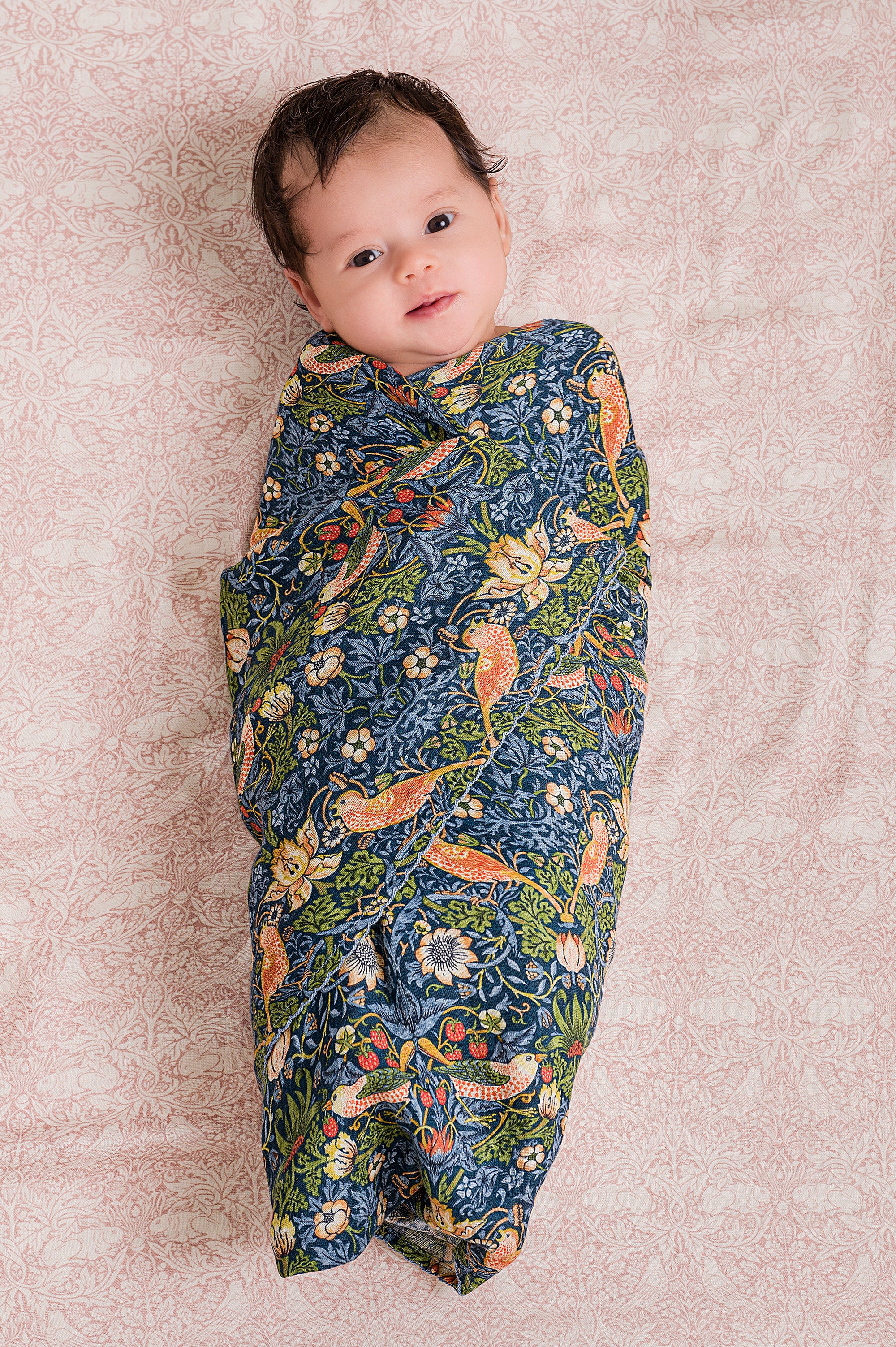 DockATot Swaddle Set - Brer Rabbit / Strawberry Thief