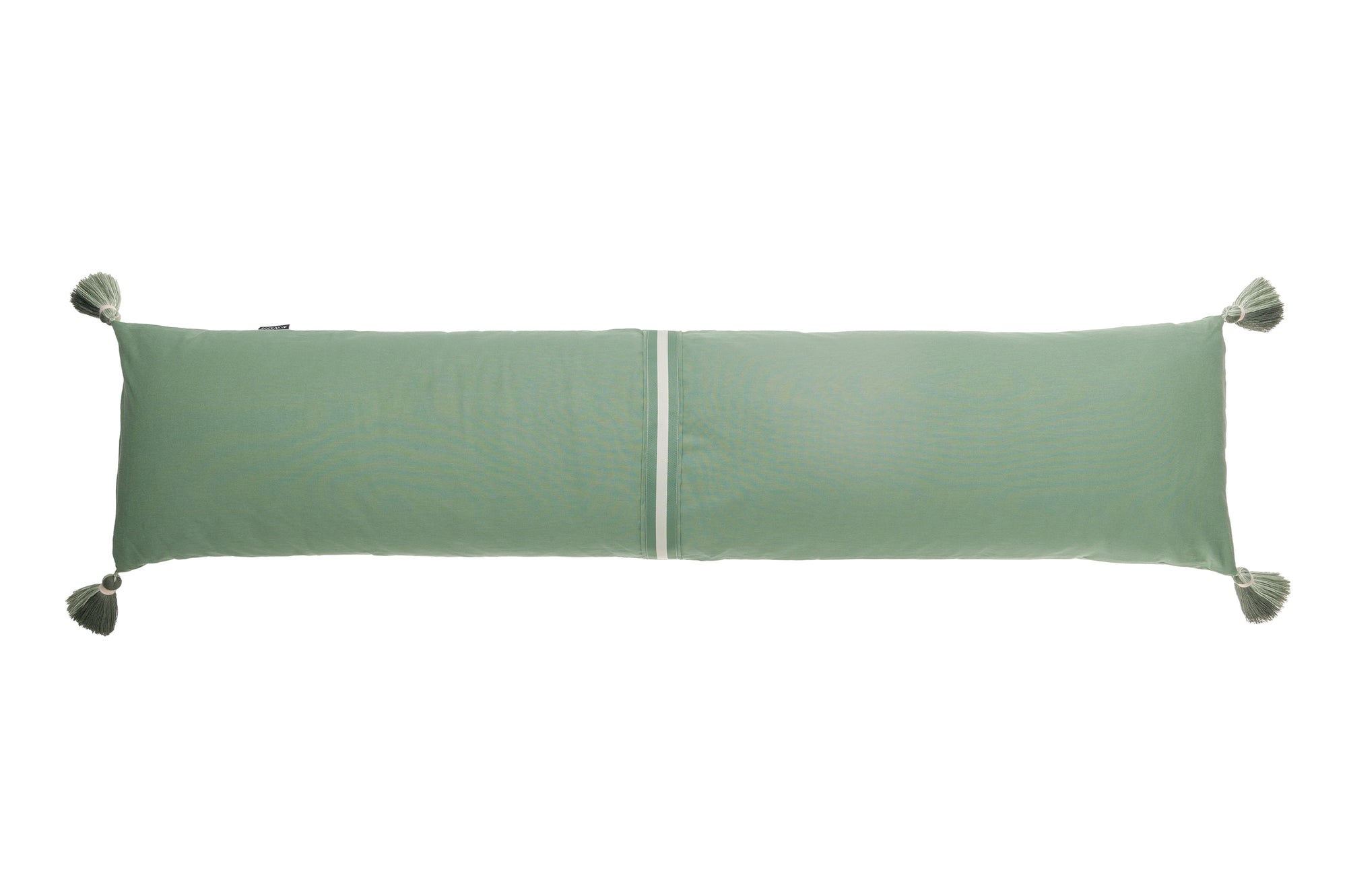 Cosset Body Pillow – Emerald Chambray