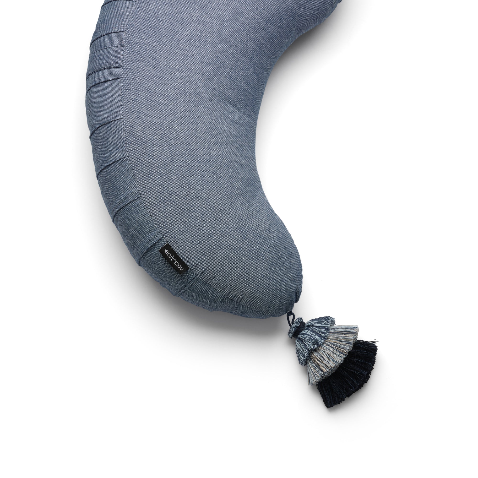 Nursing Pillow - Indigo Chambray