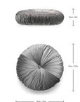 THE OUTLET: Ruched Tuffet - Graphite